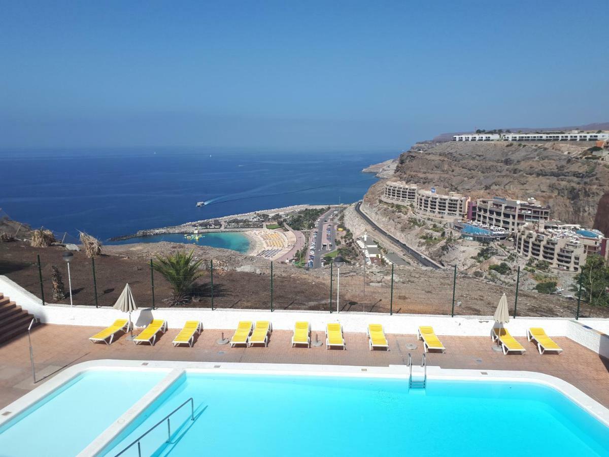 Apt With Terrace Facing Amadores Beach Eksteriør bilde