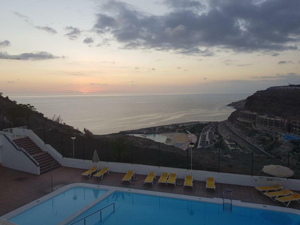 Apt With Terrace Facing Amadores Beach Eksteriør bilde