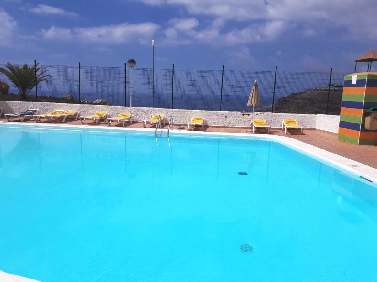 Apt With Terrace Facing Amadores Beach Eksteriør bilde