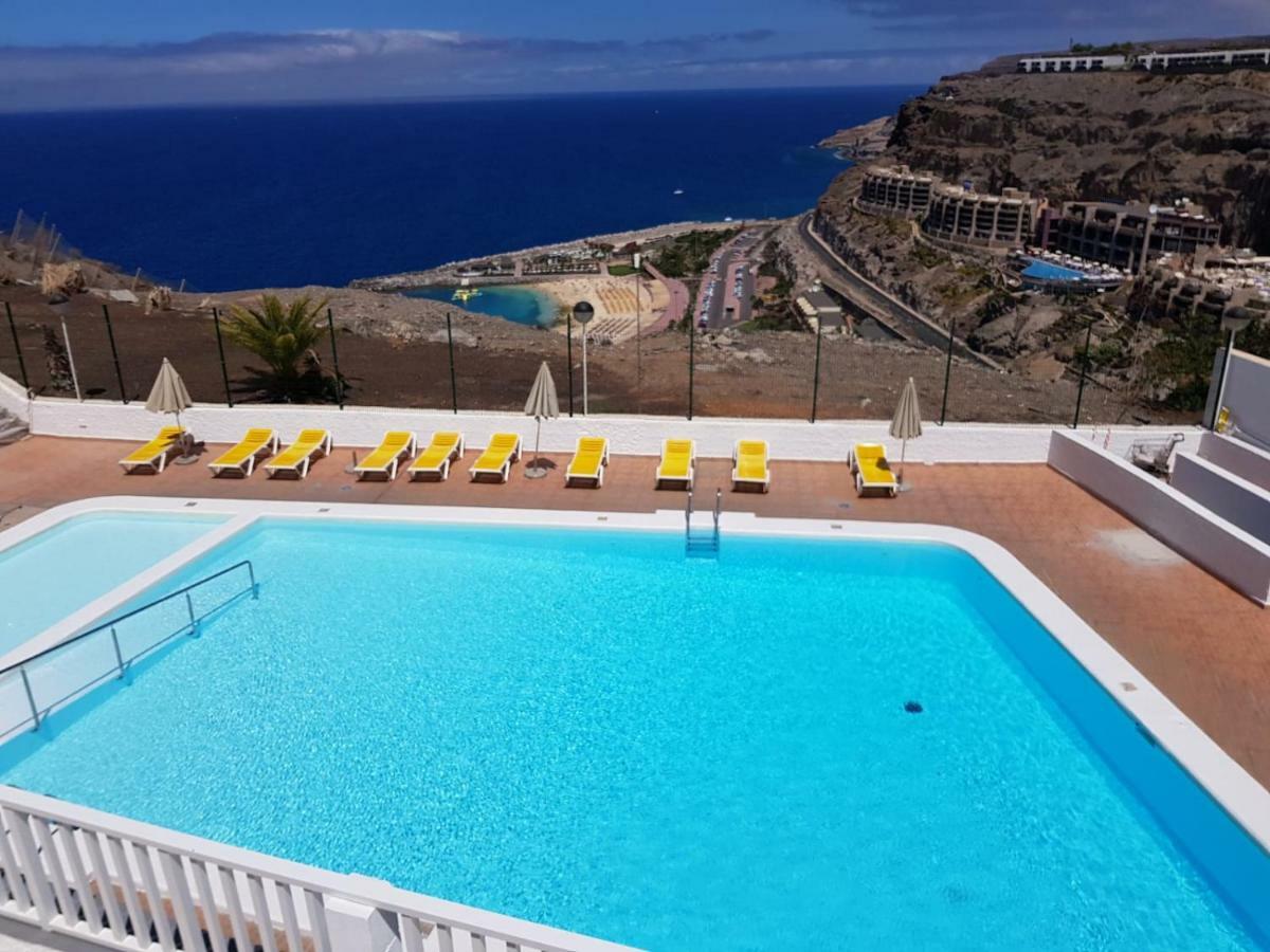 Apt With Terrace Facing Amadores Beach Eksteriør bilde